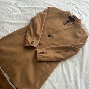 men’s zara pea coat xxl